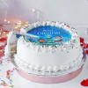 Shop Black Forest Christmas Photo Cake (1 kg)