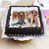 Black Forest Personalised Photo Cake (2 Kg) Online