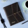 Black Leather Journal - Personalized Online