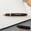 Black Magnetic Pen - Customized With Name Online