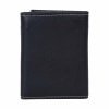 Gift Black Oily Crunch Tanned Leather Wallet - Customizable with Logo