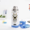 Buy Black Panther - Themed Bag And Bottle Combo - Personalized -  Blue