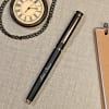 Black Roller Ball Pen - Customized with Name Online
