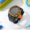 Black Silicon Strap Watch For Kids Online