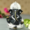 Black & Silver Lord Ganesha Idol Online