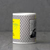 Buy Black & Yellow Vintage Personalized Anniversary Mug