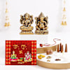 Blessed Laxmi Ganesha Diwali Pooja Set Online