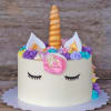 Blissful Calm Floral Unicorn Cake (Eggless) (2.5 Kg) Online