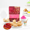 Blissful Moments Personalized Holi Gift Hamper Online