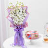 Blissful Orchids And Delightful Cake Combo Online