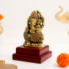 Gift Blissful Oxidized Metal Ganesha Ji Idol