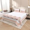 Blissful Peach Bellini King Bedsheet Set Online