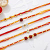 Gift Blissful Traditional Rakhis And Sweets Hamper
