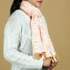 Buy Block Printed Cotton Stole with Tassels