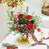 Gift Blooming Christmas in Rose Gold Vase