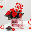 Shop Blooming Heart Personalized Mug Arrangement