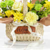 Shop Blooming Tribute Basket Arrangement