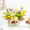 Blooming Tribute Father's Day Basket Arrangement Online
