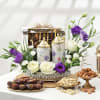 Blooms And Munchies Ramadan Gift Basket Online