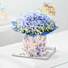 Blossoming Hydrangea New Year Arrangement Online