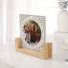 Buy Blossoming Love Personalized Acrylic Frame With Wooden Base