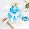 Buy Blue Chocolate Pinata Ball Cake for Birthday (1Kg)