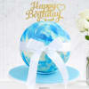 Shop Blue Chocolate Pinata Ball Cake (Eggless) for Birthday (1Kg)