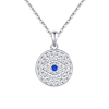 Blue Eye Sterling Silver Pendant Online
