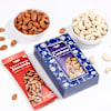 Buy Blue Floral Flavoursome Delights Hamper