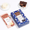 Shop Blue Floral Flavoursome Delights Hamper