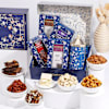 Blue Floral Flavoursome Delights Hamper Online