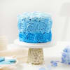 Gift Blue Ombre Cream Cake (1 Kg)