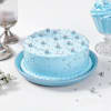 Gift Blue Pearls New Year Cake