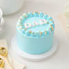 Gift Blue Swirl Dad Cake (1 Kg)