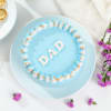 Gift Blue Swirl Dad Cake