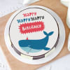 Buy Blue Whale Birthday Cake (Half Kg)