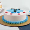 Buy Bluetiful Bow Cream Cake For Dad( Half kg)