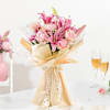 Blush Elegance Bloom Bouquet Online