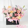 Blush Elegance Floral Arrangement Online