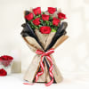 Gift Blushing Blooms Roses Bouquet