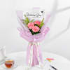 Blushing Carnations Bouquet Online
