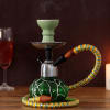Gift Bohemian Themed Lamp with Hookah