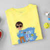 Gift Born Cool Personalized Tee For Kids - Yellow