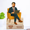 Boss Mode Personalized Caricature For Him Online