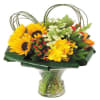 Bouquet in glass vase Online