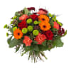 Bouquet in warm shades and greens Online