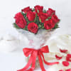 Gift Bouquet of 10 Elegant Roses