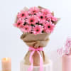 Bouquet of 10 Pink Gerberas Online