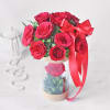 Gift Bouquet of 10 Roses for Mom