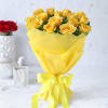 Bouquet of 15 Yellow Roses Online